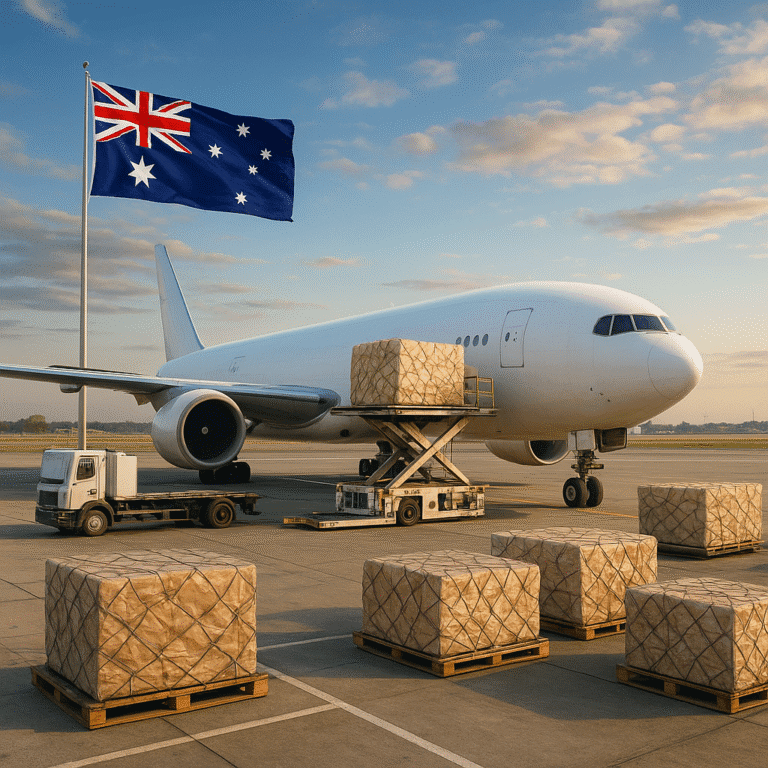 Jak rozwija się transport lotniczy towarów w Australii