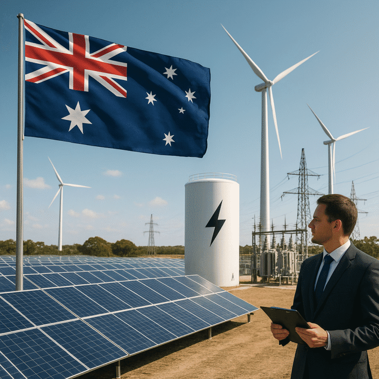 Jak działa rynek energetyczny w Australii