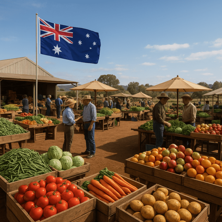 Jak wygląda rynek rolniczy w Australii