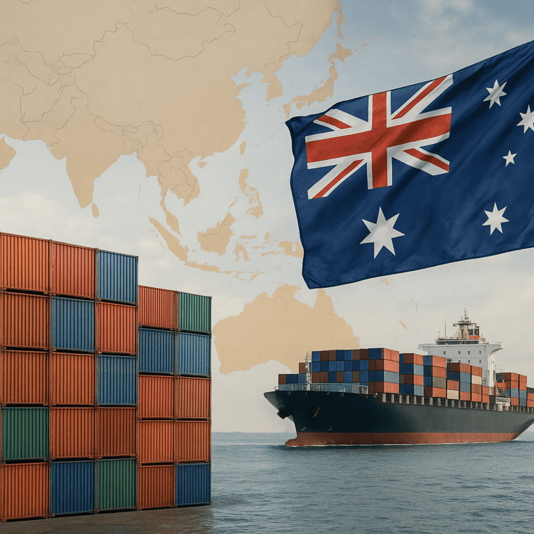 Jak wygląda wymiana handlowa Australii z Azją