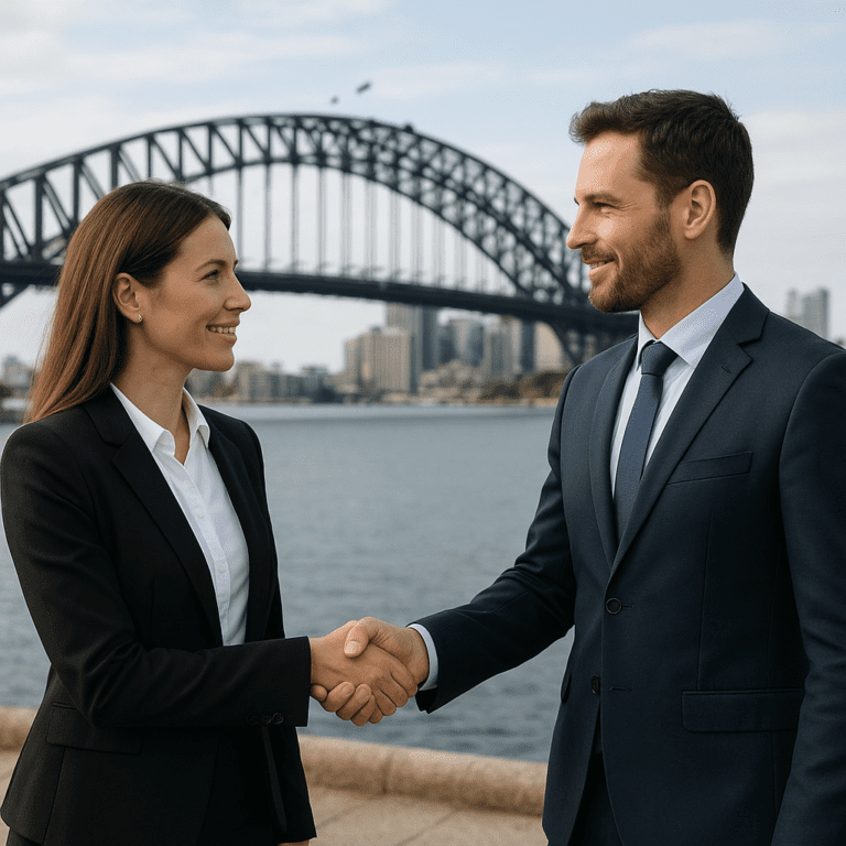 Jak znaleźć partnerów biznesowych w Australii