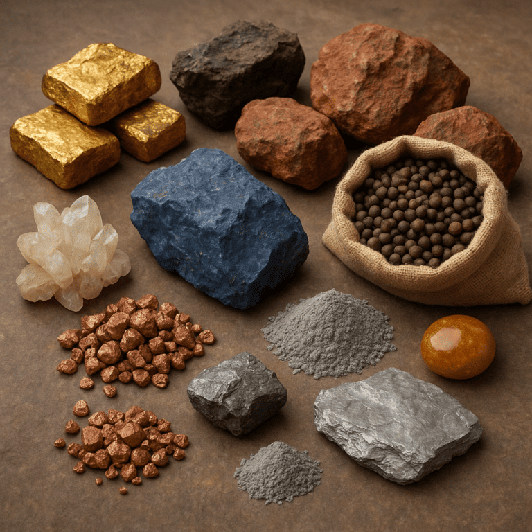 Jakie minerały i surowce eksportuje Australia