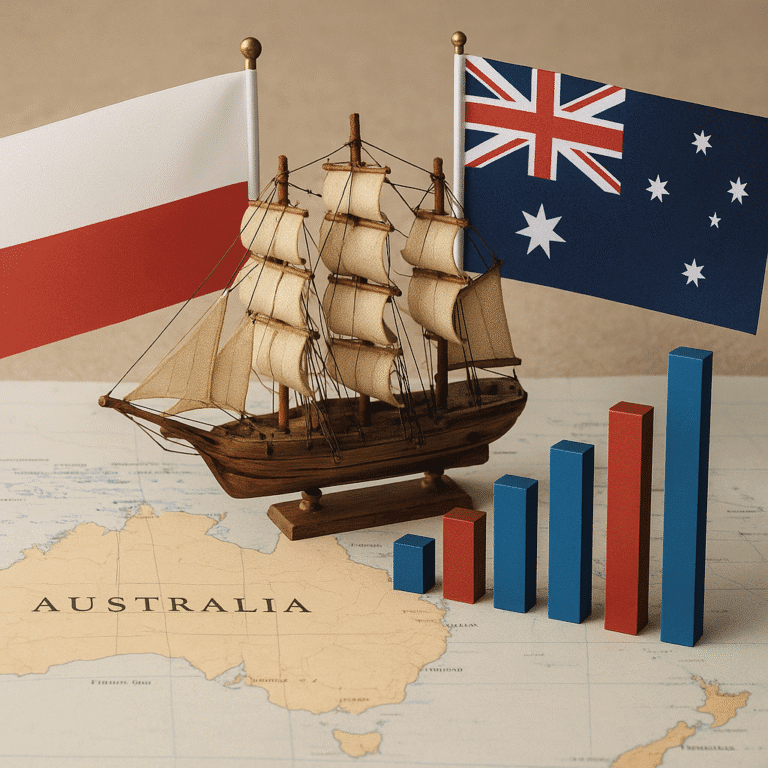 Jak wygląda bilans handlowy Polski z Australią