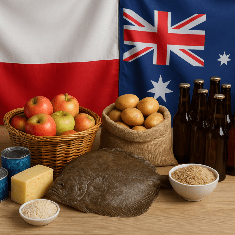 Jakie towary Polska eksportuje do Australii