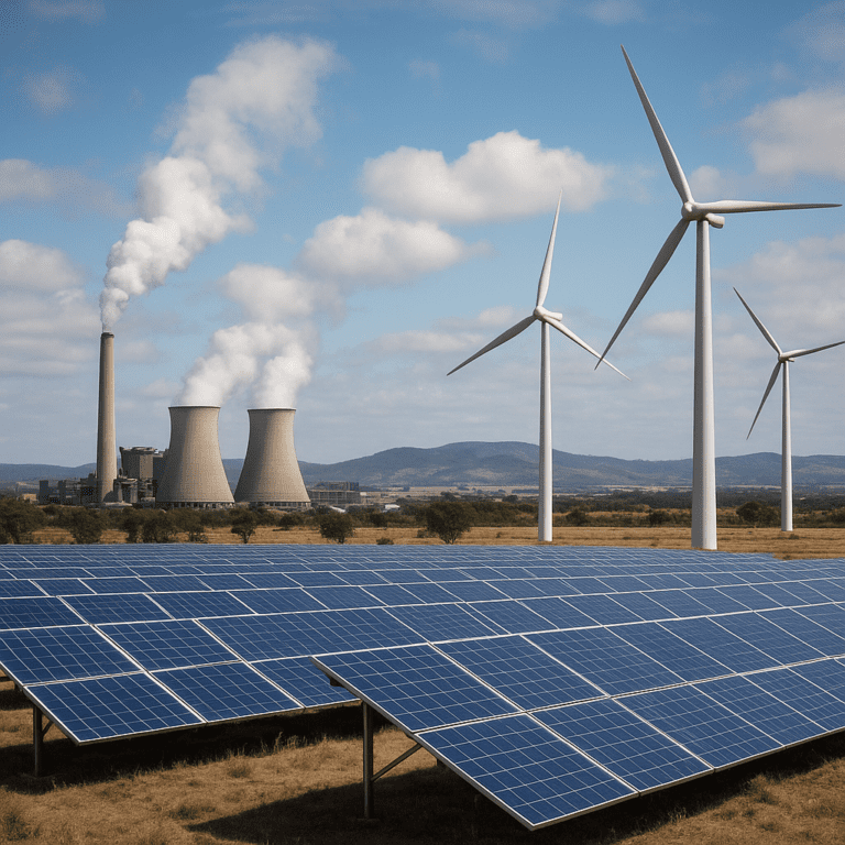 Jakie zmiany w gospodarce Australii przynosi transformacja energetyczna