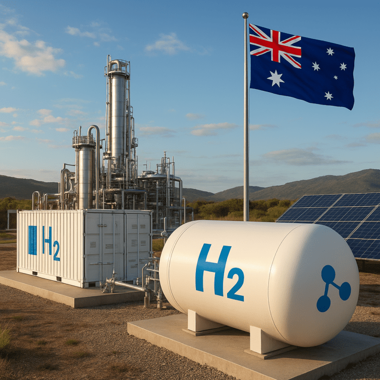 Jak Australia rozwija sektor energetyki wodorowej