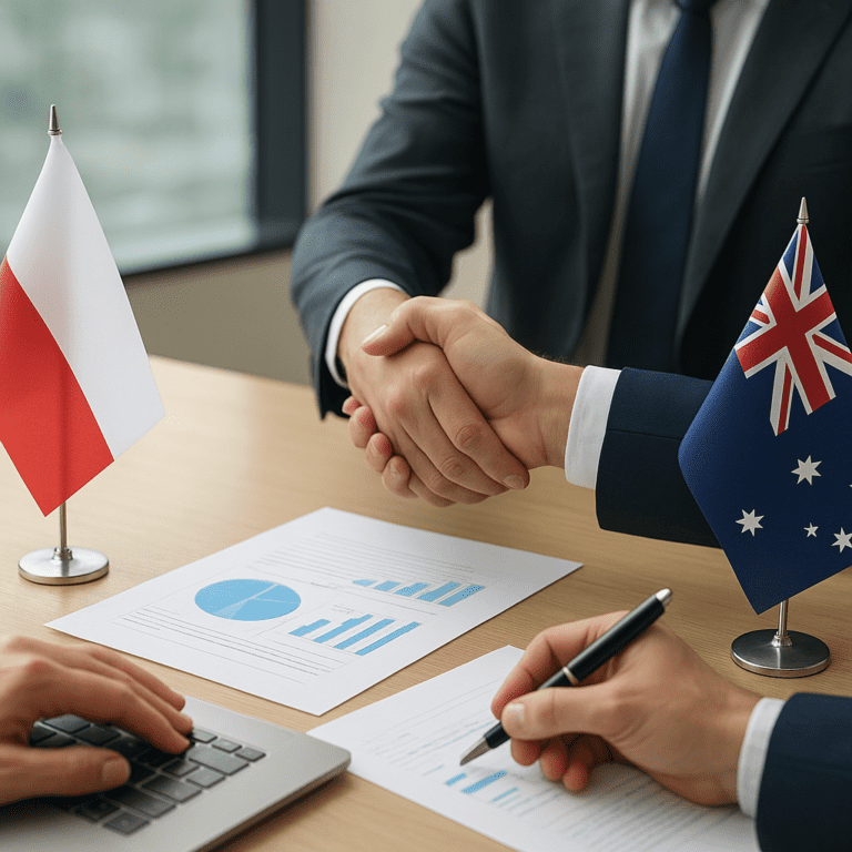 Jakie są zalety handlu z Australią dla polskich firm