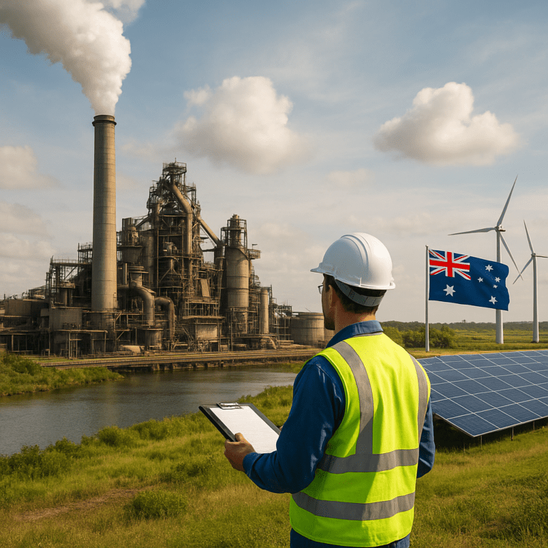 Jak działa system ochrony środowiska w australijskim przemyśle