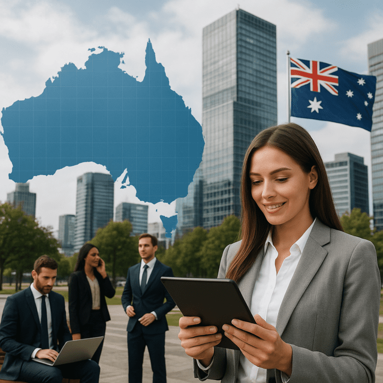 Jak rozwija się sektor usług w Australii