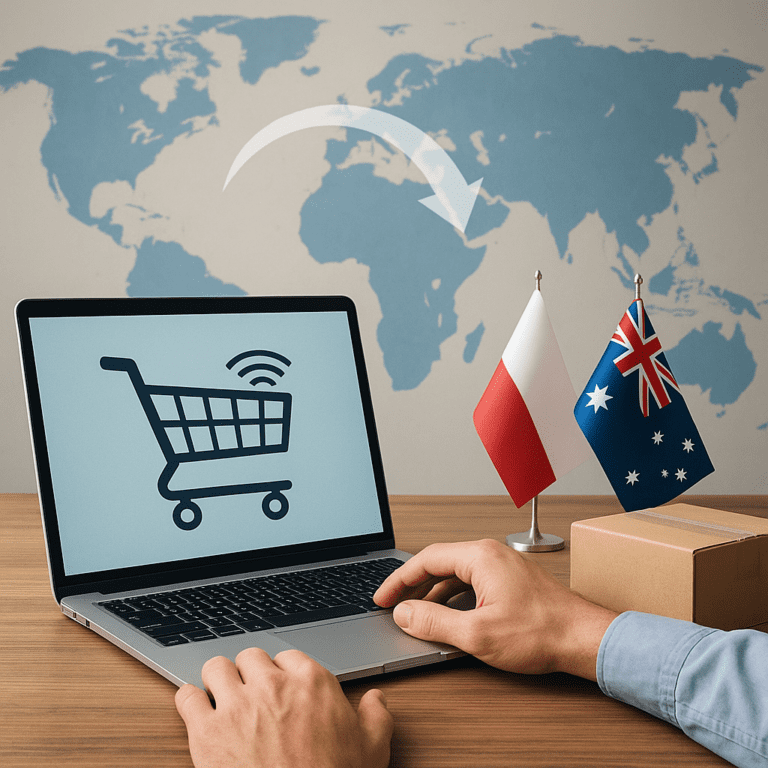 Jak rozwija się handel elektroniczny między Polską a Australią
