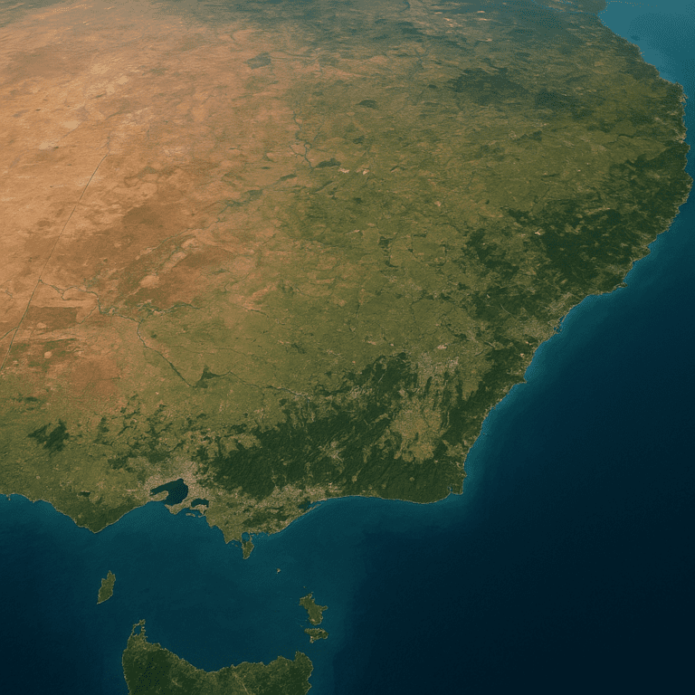 Jakie regiony Australii są najbardziej rozwinięte gospodarczo