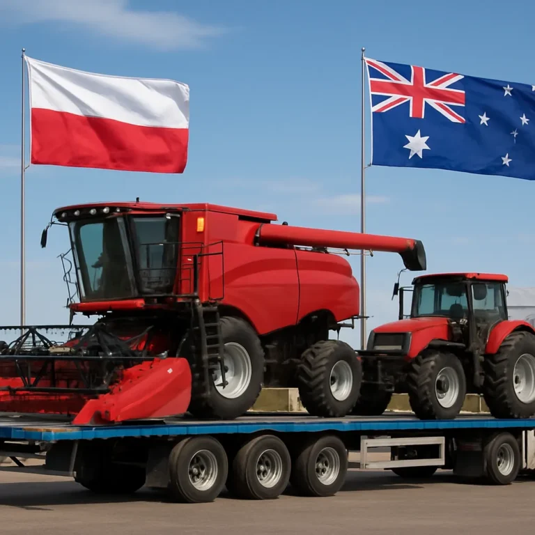 Jakie są możliwości eksportu polskich maszyn do Australii