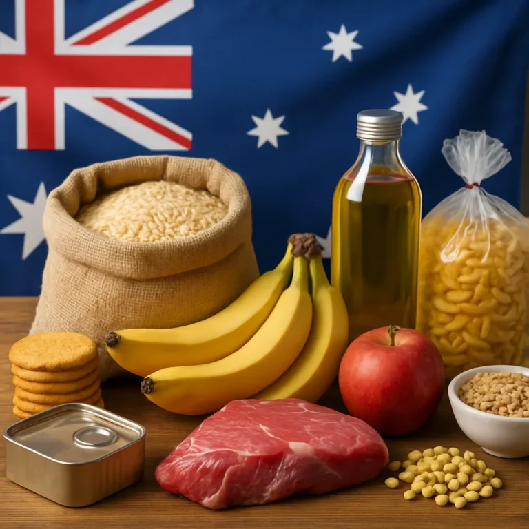 Jakie są najczęściej importowane produkty do Australii