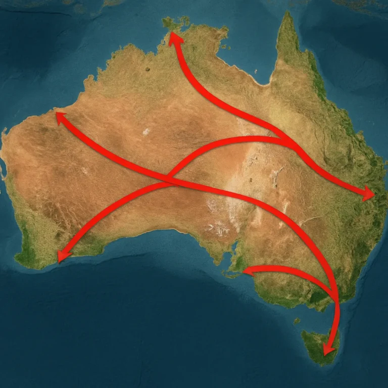 Jakie są najważniejsze szlaki handlowe Australii