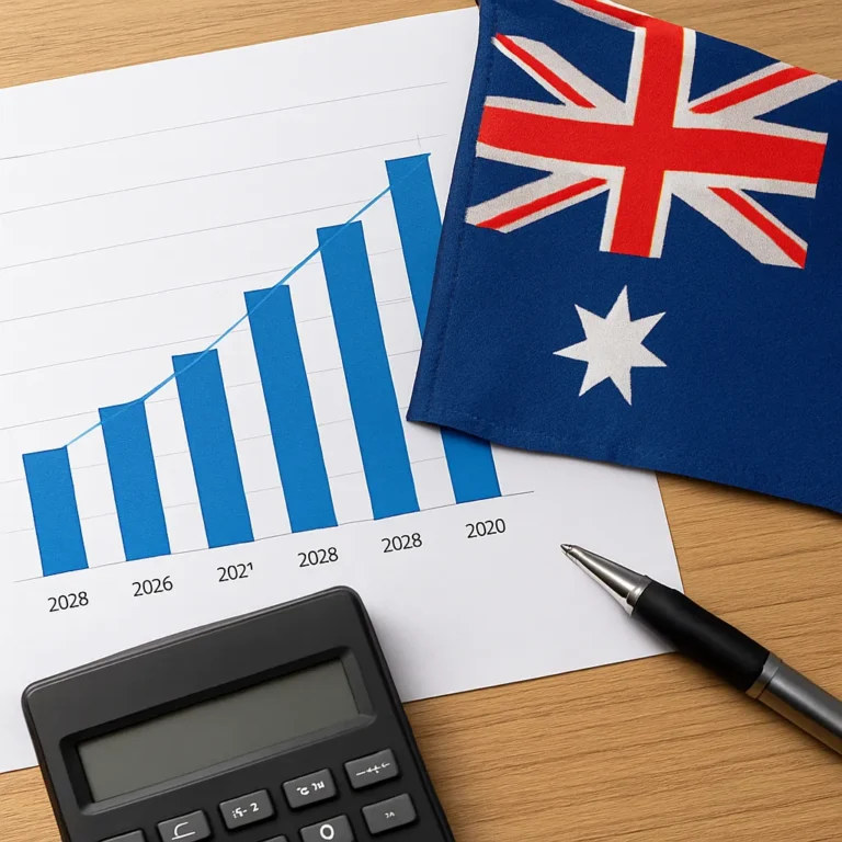 Jakie są prognozy gospodarcze dla Australii w latach 2025–2030