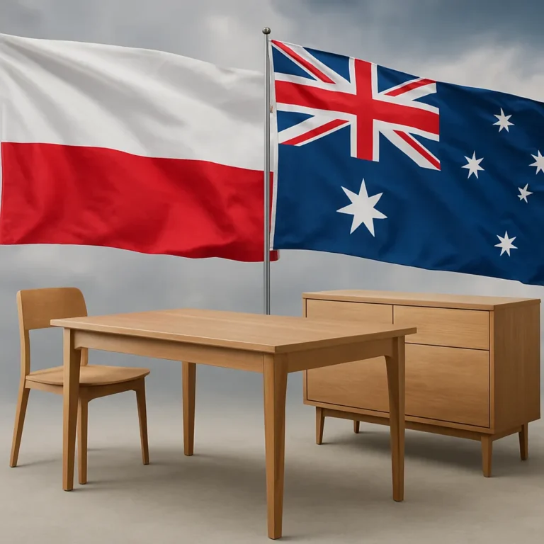 Jakie szanse ma eksport mebli z Polski do Australii